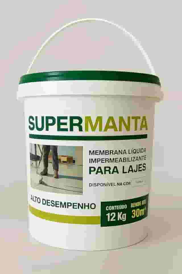 Manta Liquida Impermeabilizante 12 Kg Lajes Branca