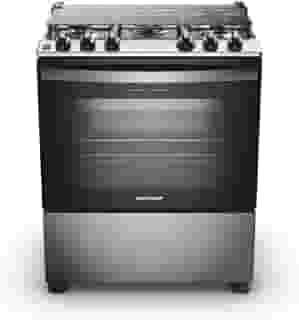 Fogão Brastemp 5 Bocas Cor Inox Com Turbo Chama - BFS5GDR 110V