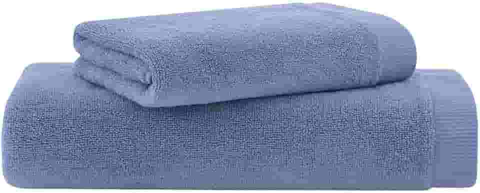 Jogo de Toalhas Buddemeyer Dual Air Banho Azul 2 peças