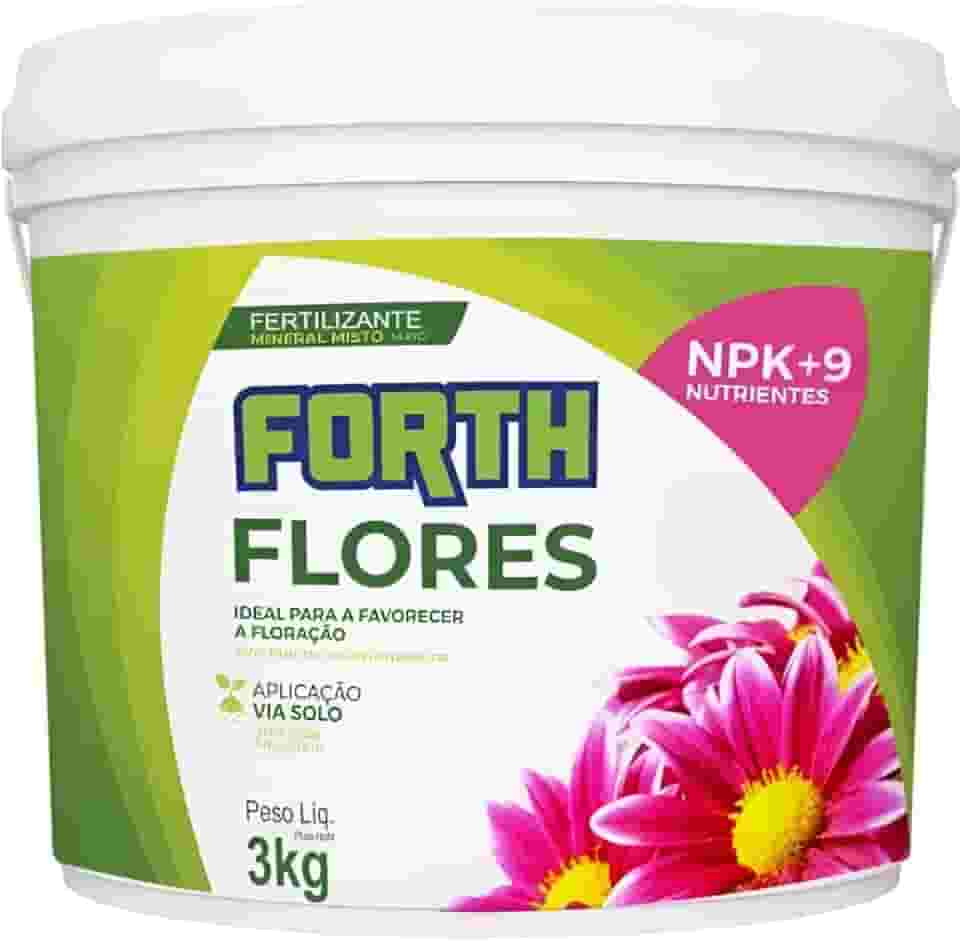 Fertilizante Foliar Flores 3kg Adubo Jardim