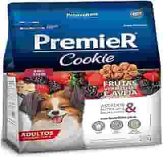 PREMIER COOKIE Biscoito Para Cães Adultos De Pequeno Porte - Sabor Frutas Vermelhas E Aveia - 250G
