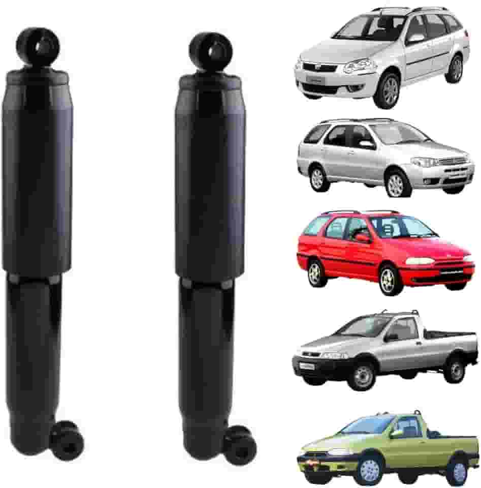 Par Amortecedor Traseiro Palio Week G1/Fire 07 08 09