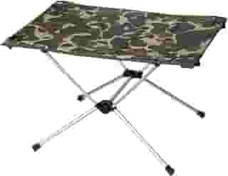 Bask Mesa Dobrável Portátil de Alumínio Tampo Oxford Ultraleve 900g – Camping, Praia e Pesca （Camuflada）