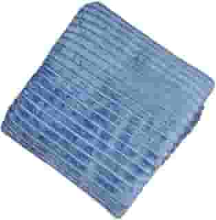 Cobertor Manta Canelada Soft Antialérgico 200m x 180m Microfibra, Casal Lisa (Azul Claro)