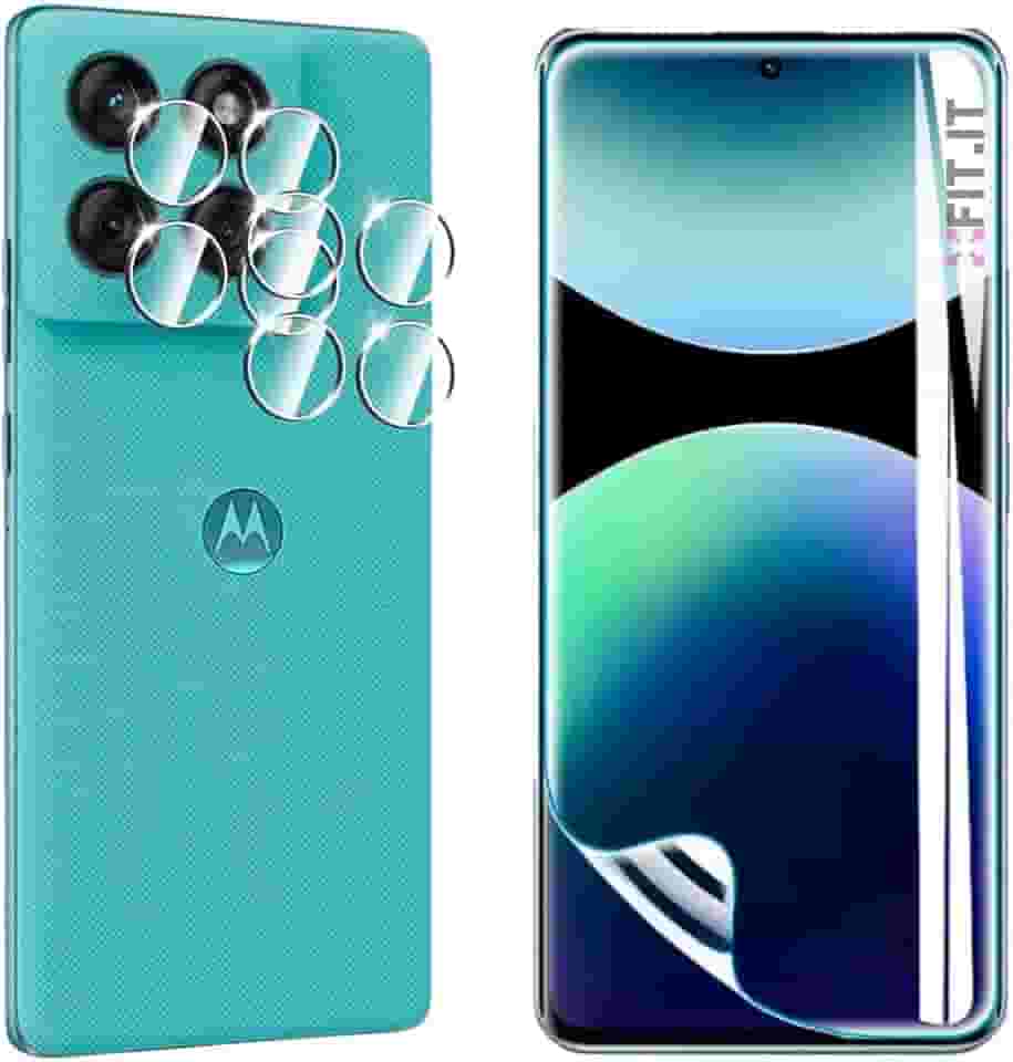 FIT IT Kit Película Hidrogel para Motorola Edge 60 Fusion + Película Proteção para Câmera