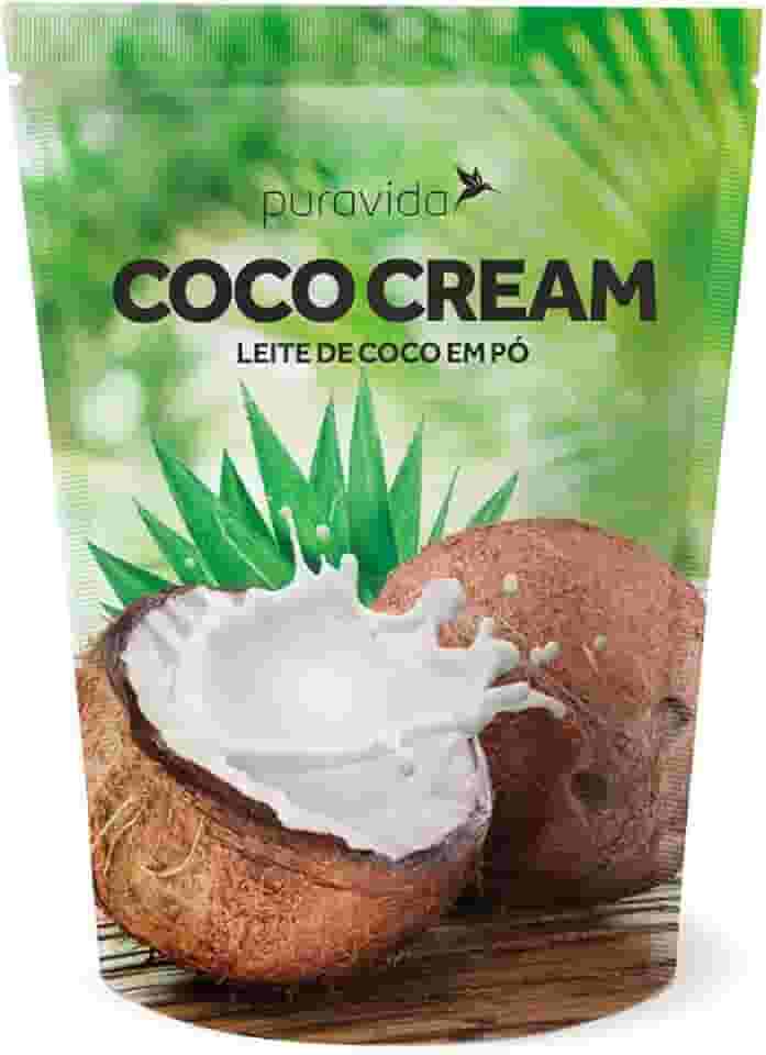Puravida Leite de Coco em Pó Coco Cream Sem Açúcar 1kg