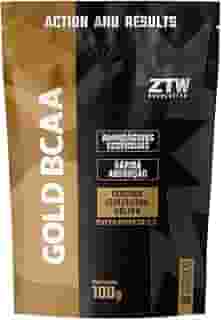 BCAA Gold Super Pump 10:1:1 Refil 100g em Po Aminoacidos Essenciais Leucina Isoleucina Valina Importado Original (100G, Melancia)