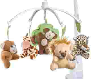 Móbile Berço Bebê Musical E Giratório Animais Da Floresta SleepBaby