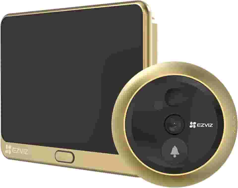 Campainha Olho Magico Gold Dp2c Wi-fi Com Video Porteiro
