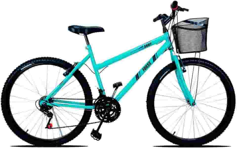 Bicicleta Bike Forss Anny Aro 26 Com Cestinha 18 Marchas