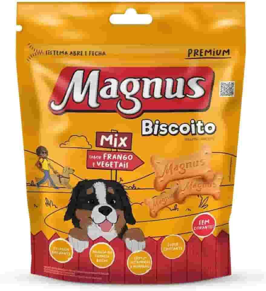 Magnus Biscoito Croc Mix Para Cães - 500G