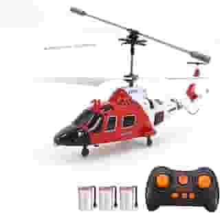 CIADAZ Helicóptero de controle remoto S111H com hélice dupla 2,4 GHz Drone de controle remoto Altitude Hold-Brinquedo presente para meninos meninas adultos com 3 baterias