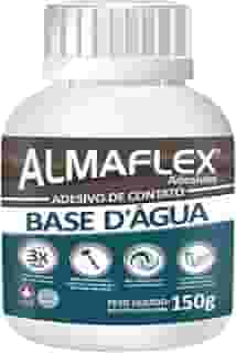 Cola de Contato Adesivo Base D'água Almaflex 300 150g Com Pincel Aplicador Sem Cheiro Atóxica