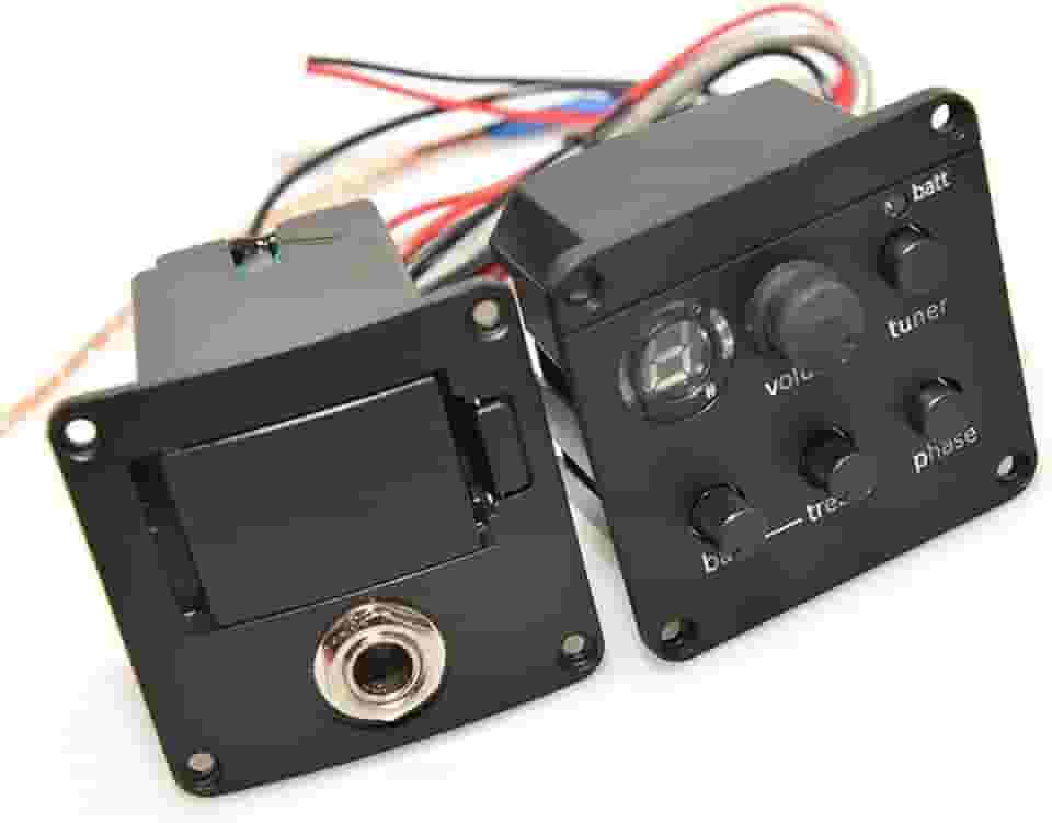 Kit de captação de violão 1 Item Captador De Violão Acústico ISYS+ EQ Sistema De Pré-amplificador Para Violão Acústico Amplificador De Som Ajustável Acessórios Para Violão