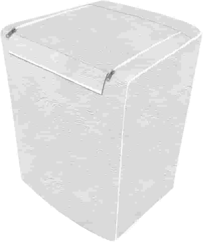 "Capa Para Maquina De Lavar Brastemp Eletrolux Consul 10Kg 11Kg 12Kg Impermeável Flanelada Com Zíper Proteção UV Material Super Resistente E Perolizado de Alta Qualidade" (Branca)