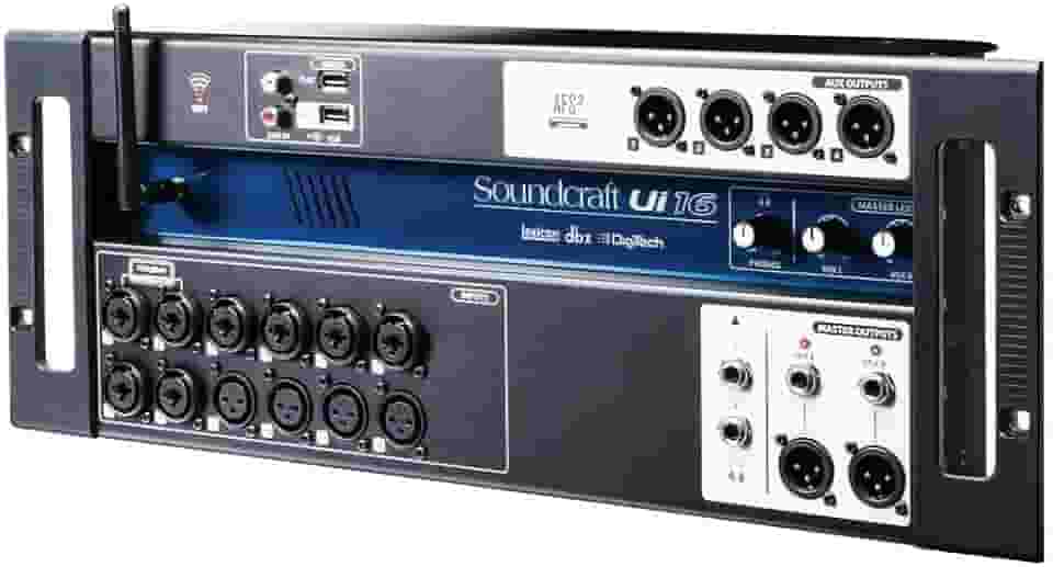 Mesa de Som 16 Canais Ui-16 Soundcraft, Soundcraft, Ui-16