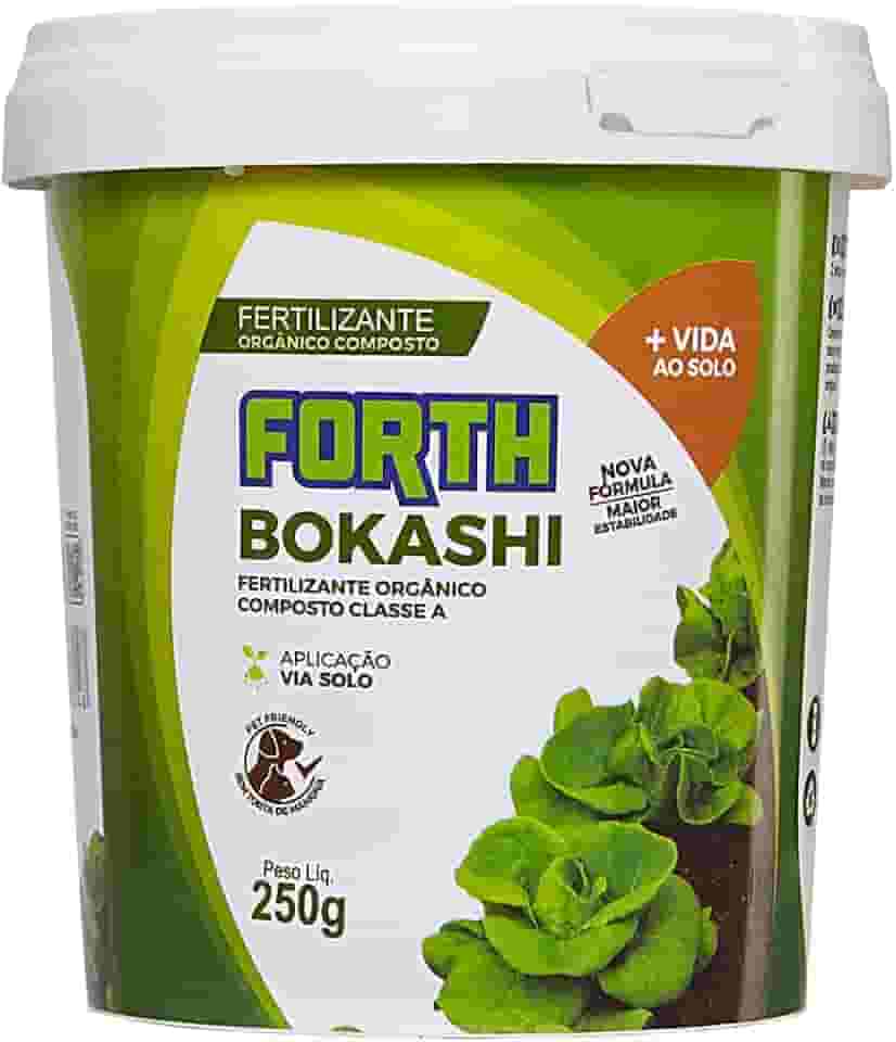 Forth Bokashi, Composto Fermentado, Microorganismos Benéficos, 250g