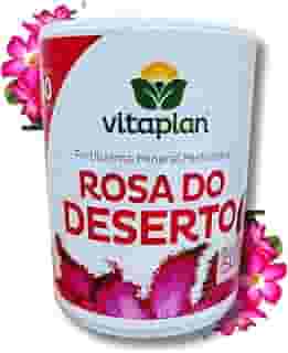 Adubo Fertilizante Rosa do Deserto Pastilha 50g Vitaplan