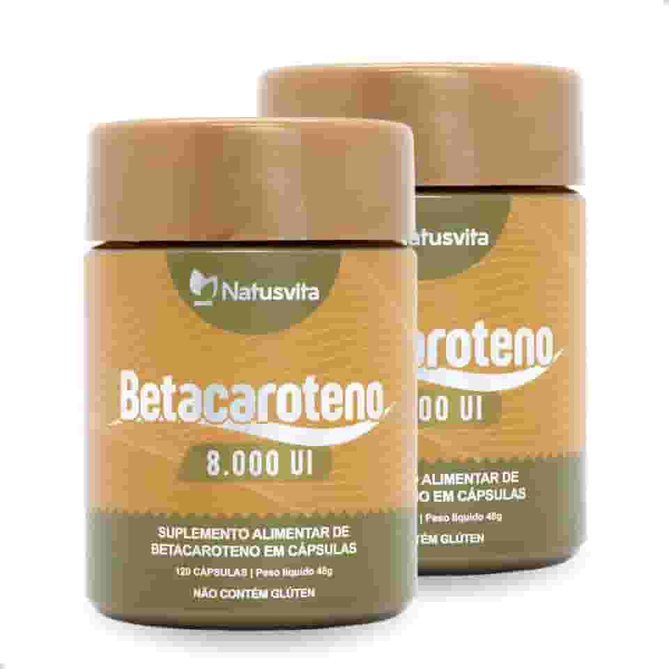 Kit 2und 240 cápsulas Betacaroteno 8.000 UI (8X + Concentrado)