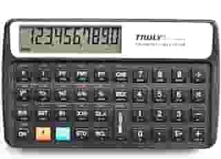 Calculadora Financeira Truly TR12C Platinum +120 Funções RPN (notação Polonesa reversa)