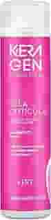 Keraton, Shampoo para cabelos, Tratados quimicamente, Nutri Color, Sela Cutícula, Evolution, Keragen, 300ml, Rosa