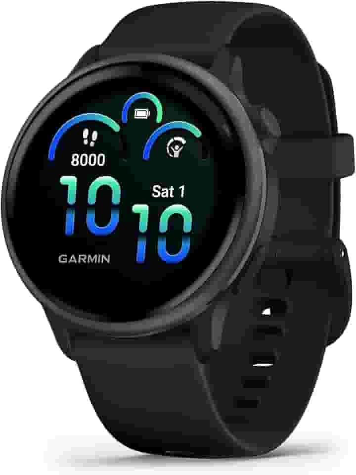 Garmin Relógio Vivoactive 6 Preto 43mm com Monitor Cardíaco de Pulso e GPS