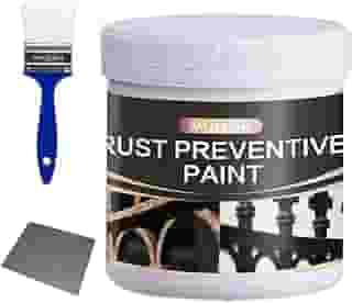 Mollor Conversor de ferrugem 2 em 1 e primer de metal, tinta antiferrugem para metal, removedor de ferrugem e selagem ultra automático, revestimento antiferrugem durável, resistente ao calor - 35