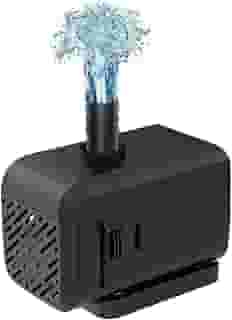 Bomba Submersa Bombinha Motor Para Fonte Água Aquário 25W, 1600 L/h para Fontes, Hidropônicos, Lagos e Aquários (110V)
