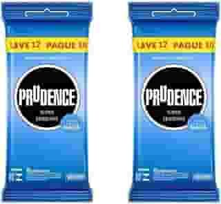 Preservativos Prudence Extra Fina Sensação De Não Usar Nada 24 Camisinhas