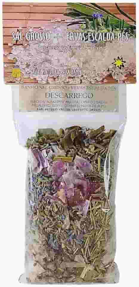 Banho Sal Grosso + Ervas Escalda Pés Descarrego Emb.180g