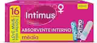 Intimus Absorvente Interno Médio, 16 Unidades
