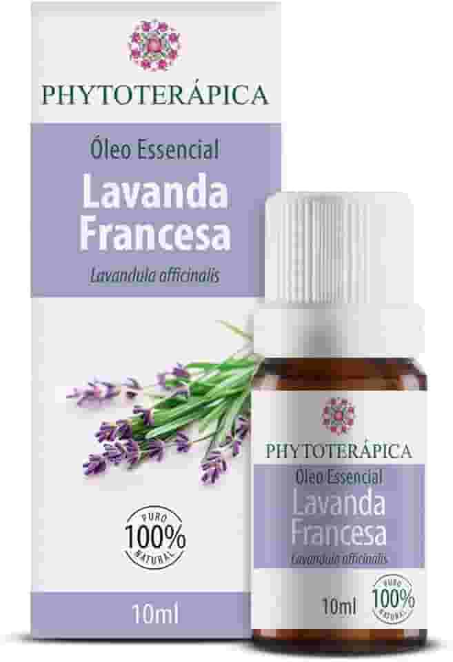 Óleo Essencial de Lavanda Francesa 10ml - Aroma Equilibrante - Fórmula Natural - Vegano - Phytoterápica