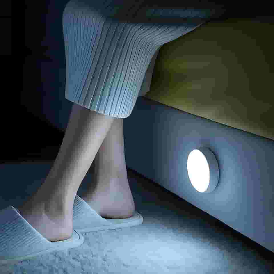 Luminárias LED Recarregáveis Com Sensor De Movimento, Luz Automática Para Armário, Corredor, Quarto, Escada, Com Ímã E Fita Adesiva