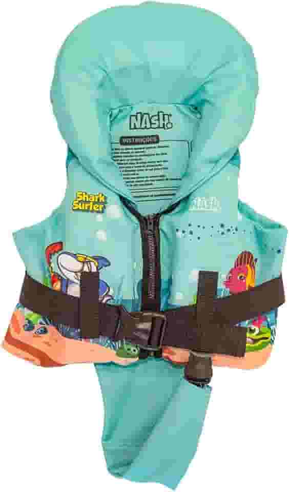 Colete Salva-Vidas Nash com Protetor de Pescoço Tubarão
