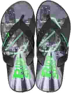 Chinelo Masculino Rider Street City Preto/Verde 42