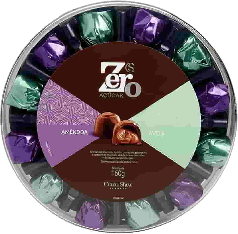 Golden Gift Zero Adição De Açúcar 160G Cacau Show