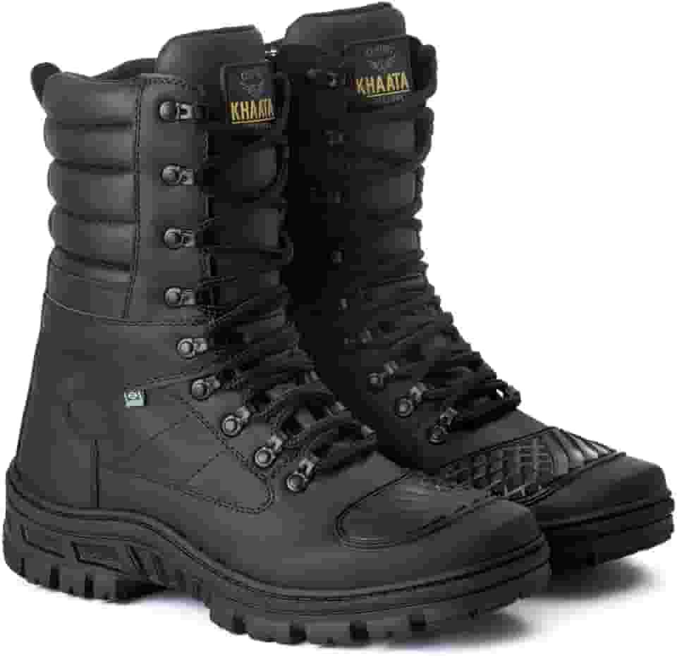 Coturno Tática Militar Masculino Bota Motociclista Reforçado