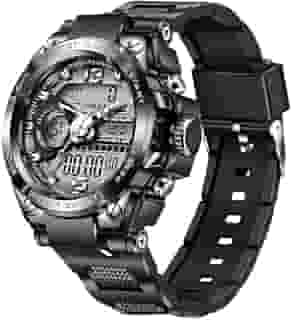 Relógio Masculino Militar Digital 'Ultra Strong '– Blindado, À Prova D’Água 5ATM, Display Luminoso, Cronômetro e Alarme – Esportivo e Resistente
