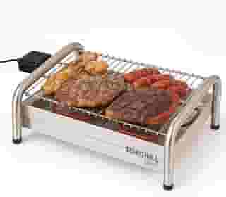 Churrasqueira Elétrica Tok Grill Light II 127V ou 220V - Churrasqueira Sem Fumaça, Prática, Compacta, Fácil de Usar, Portátil, Ideal Para Apartamentos, Churrascos Portáteis (127V)
