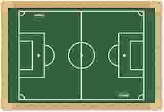 Campo Futebol de Botão 40X60cm Junges