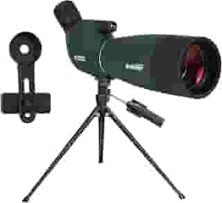 SVBONY SV28 Plus mira de observação com tripé, mira angular para observação com adaptador de telefone, IP65 à prova d'água à prova de neblina de longo alcance para tiro ao alvo, observação de