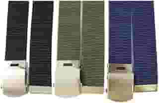 Kit 3 Cintos Masculino Militar em Nylon Polipropileno 3,5 cm de Largura com Fivela Militar de Regulagem