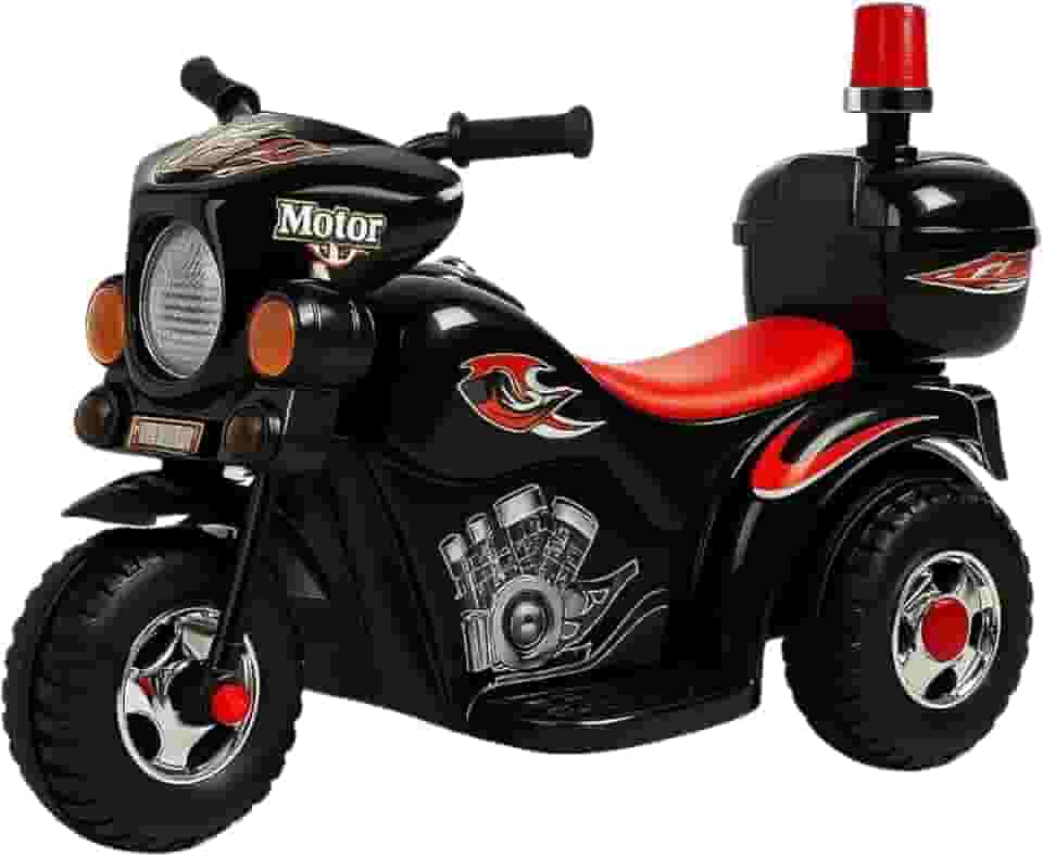 Mini Moto Infantil Elétrica Menino Menina Musica Luz Baú 6v