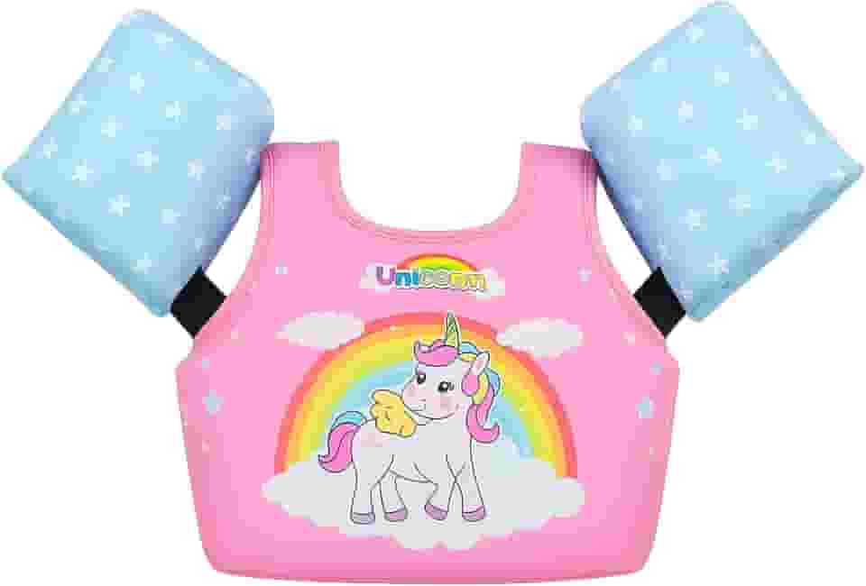 Boia Infantil Tipo Colete (Flutuador) Não Fura, Ajustável, Não-Inflável