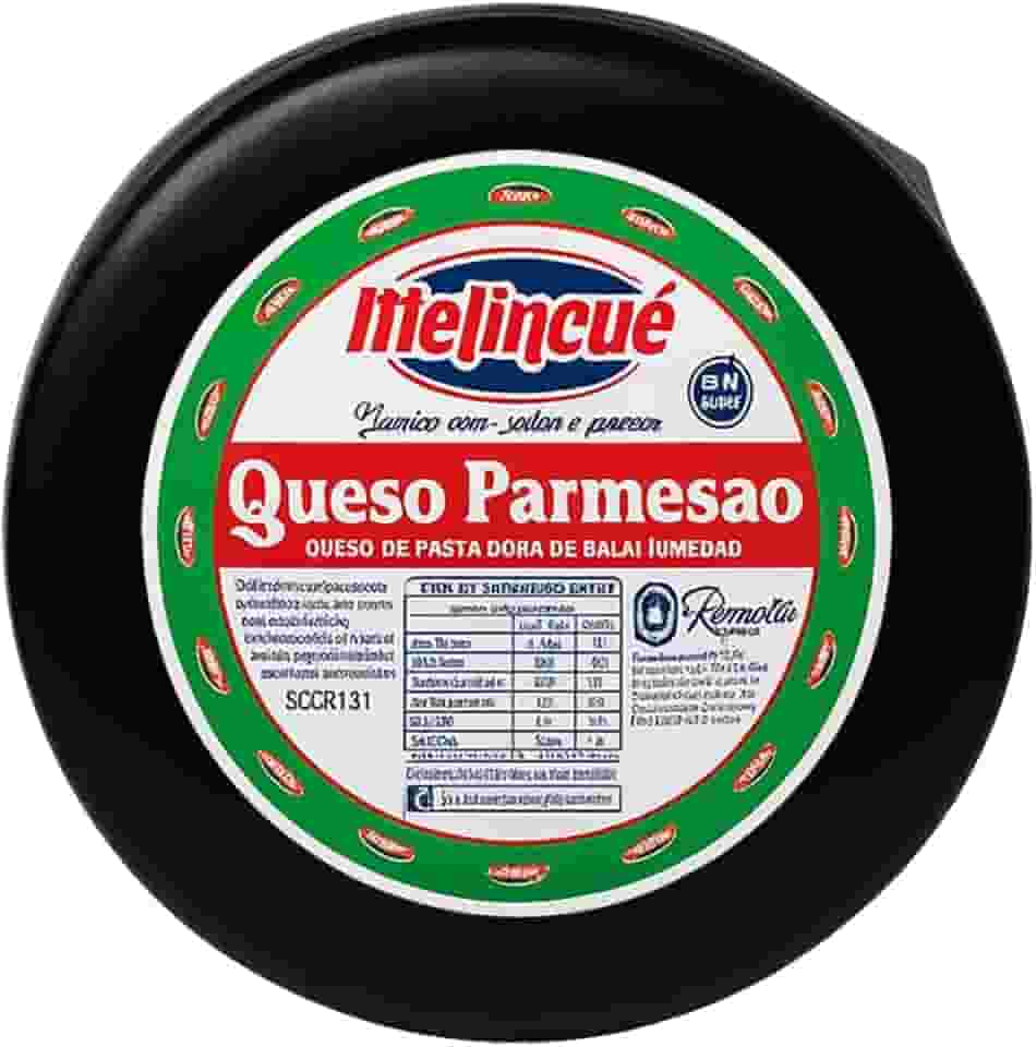 Queijo Parmesão Melincué 1kg Casca Preta 12 meses de Cura | Armazém Seu Luiz