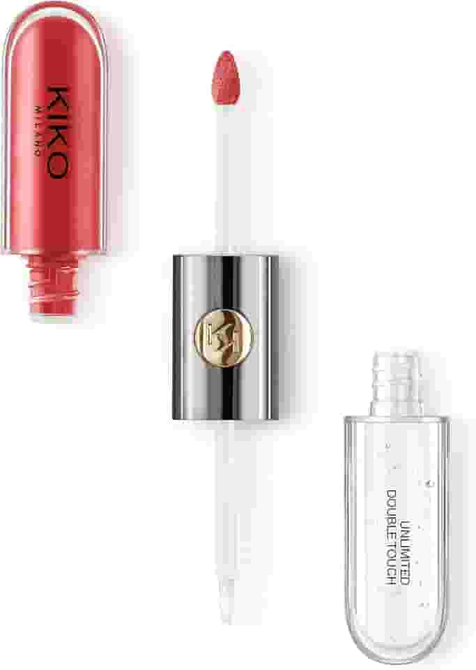 KIKO MILANO, Unlimited Double Touch, Batom e Gloss Incolor, Cor
