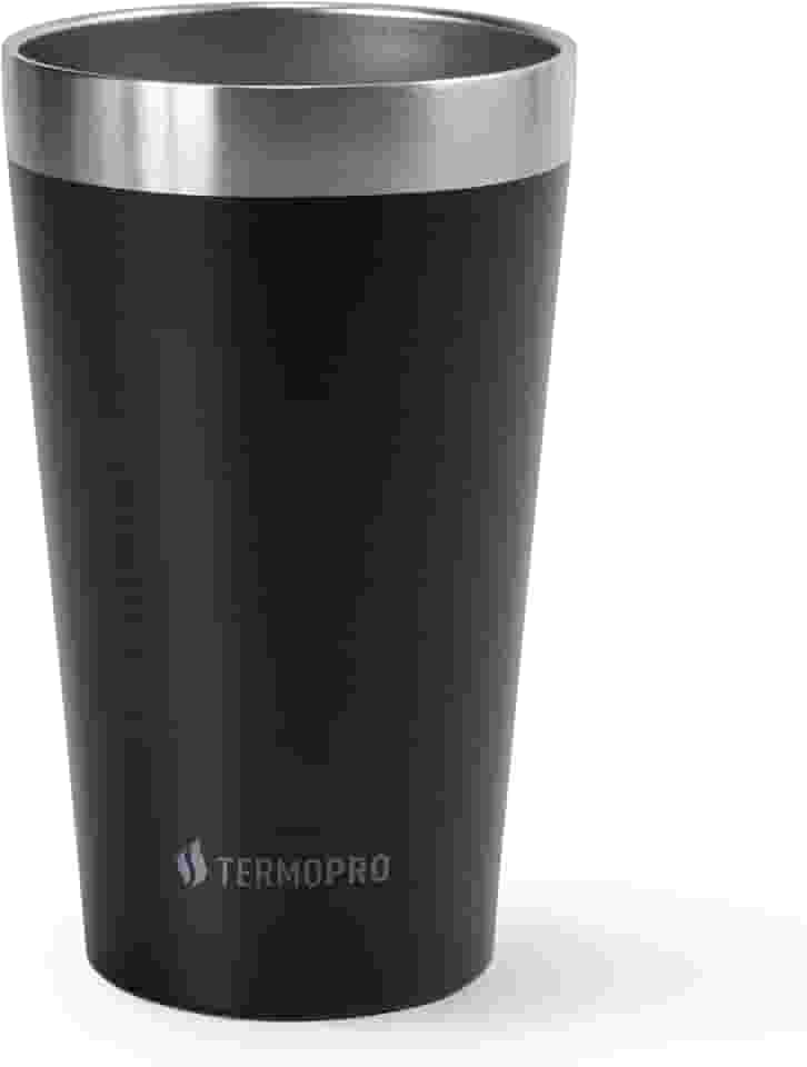 TERMOPRO Copo Térmico para Cerveja 473ml Preto