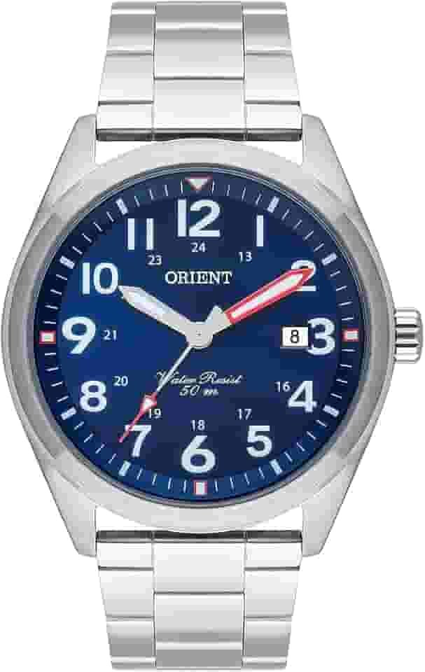 Relógio Orient Masculino Prata MBSS1396 D2SX