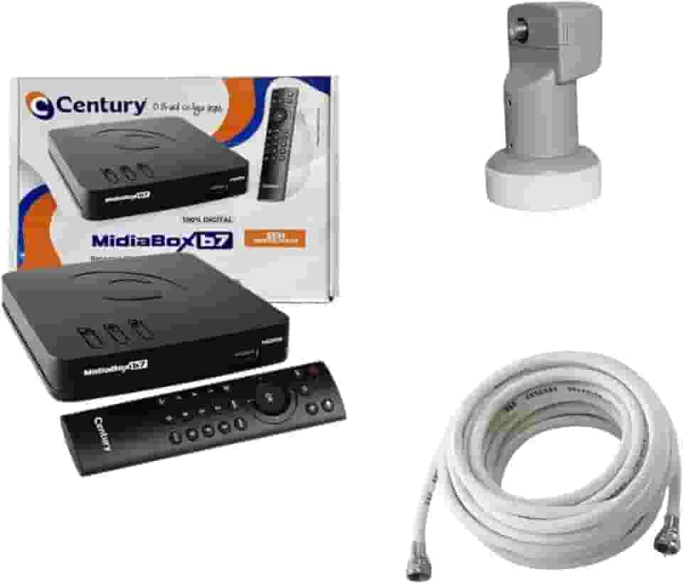 Kit Receptor Digital Banda C/ku Full Hd B7