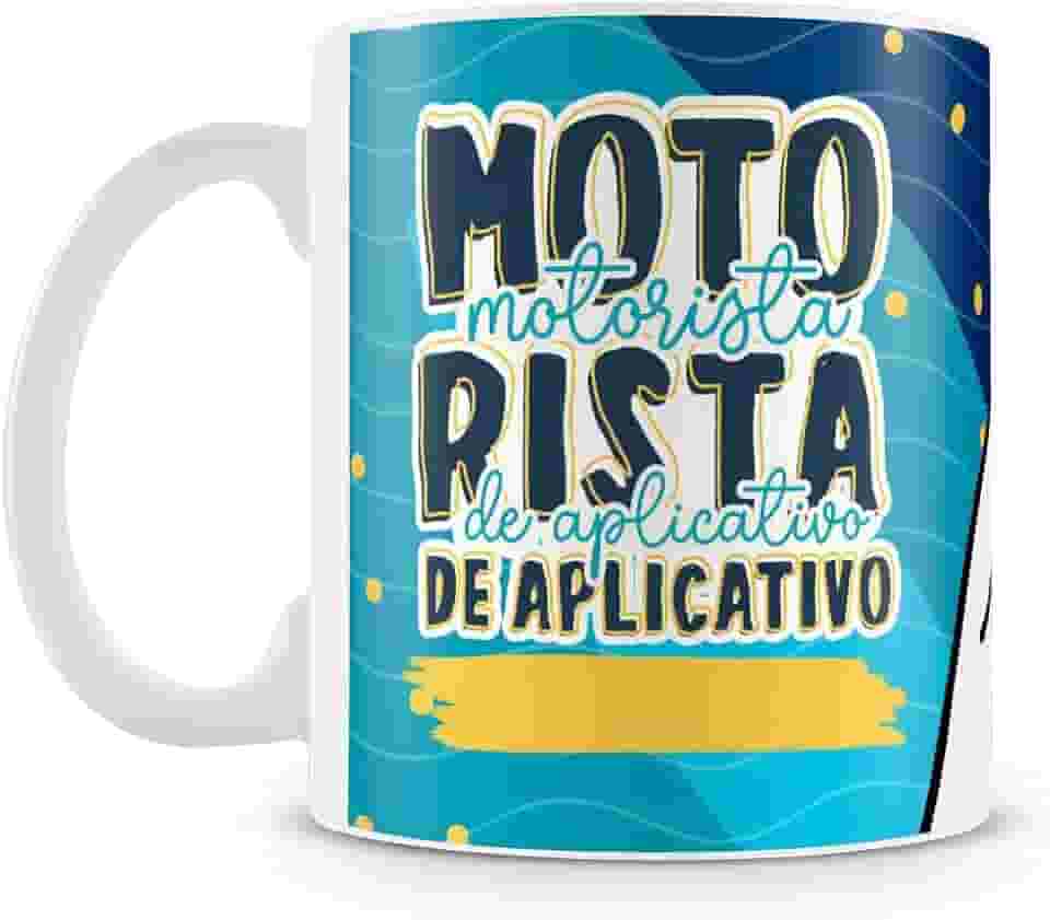 Caneca Personalizada Flork Motorista de Aplicativo